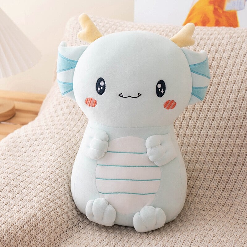 Adorable Kawaii Axolotl Dragon Stuffed Animal