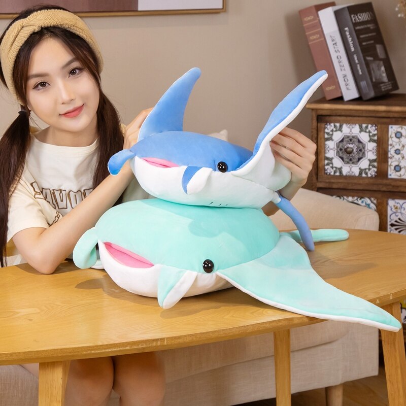 Kawaii Blue Mobula Devil Sting Ray Plushies