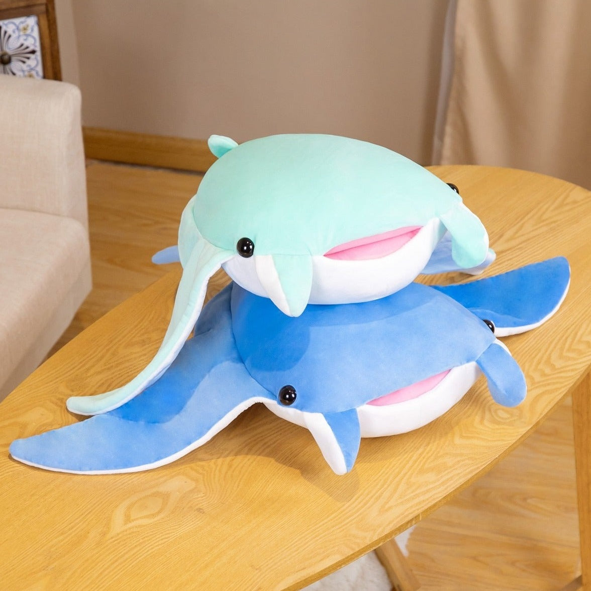 Kawaii Blue Mobula Devil Sting Ray Plushies