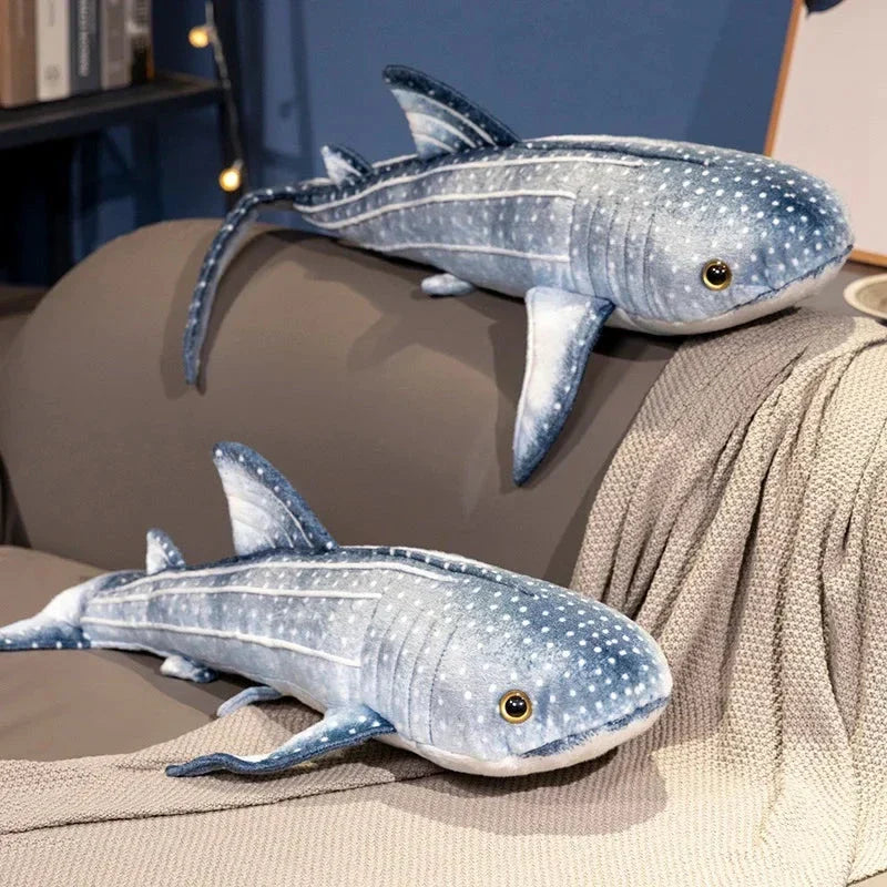 Adorable Blue Whale Shark Plush Toy - Perfect for Cuddles!