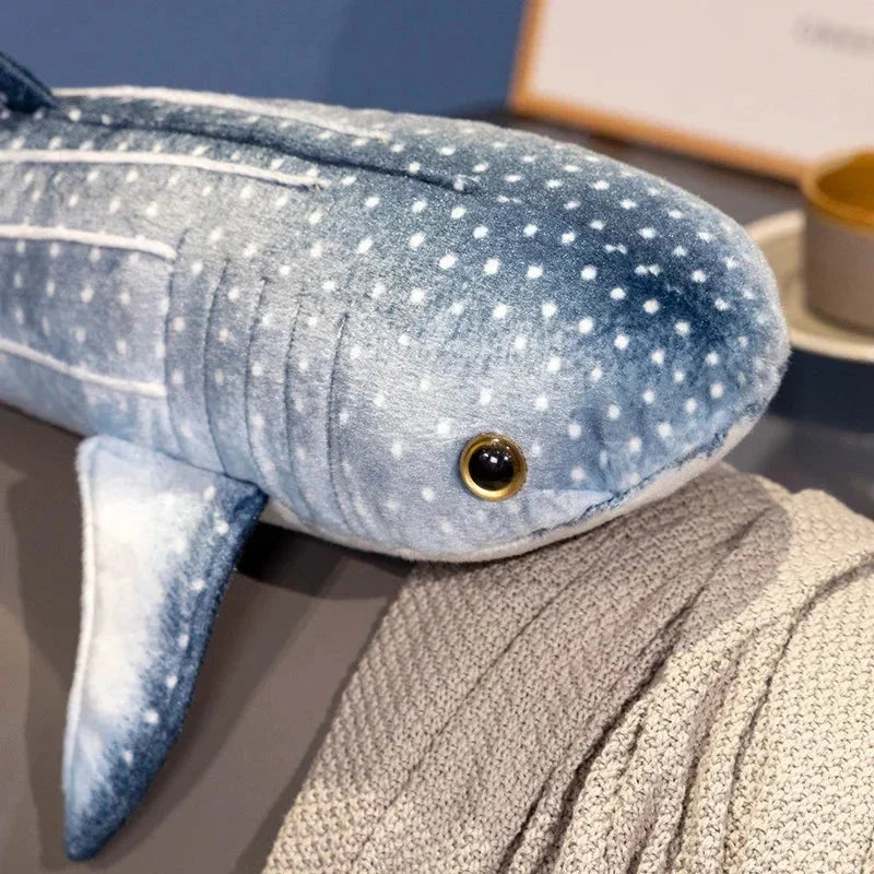 Adorable Blue Whale Shark Plush Toy - Perfect for Cuddles!