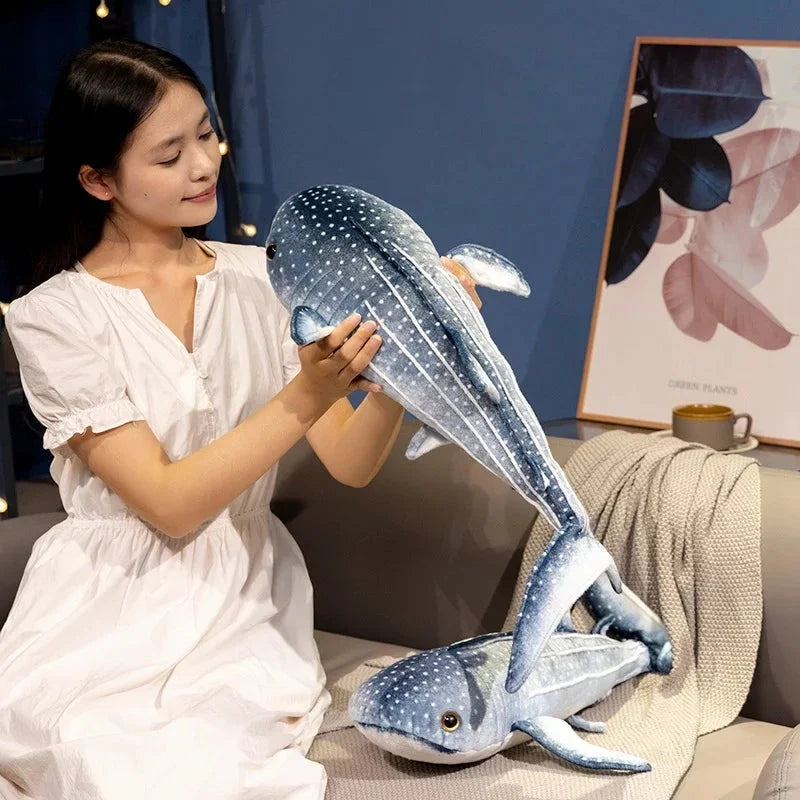 Kawaii Blue Whale Shark Soft Toy Plushie