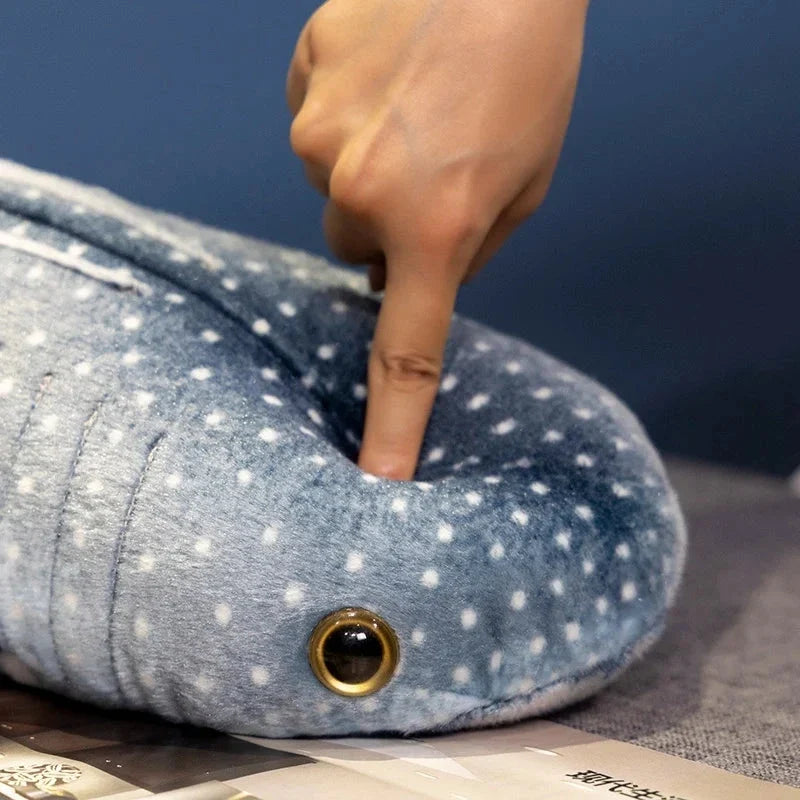 Kawaii Blue Whale Shark Soft Toy Plushie