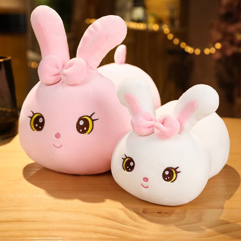 Adorable Kawaii Bunny Long Plush Pillow