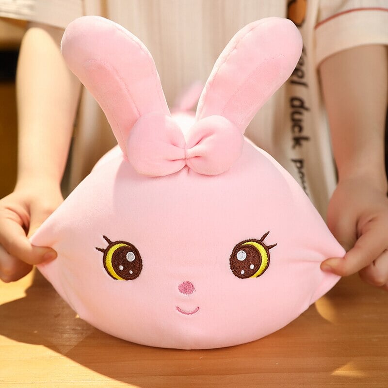 Adorable Kawaii Bunny Long Plush Pillow