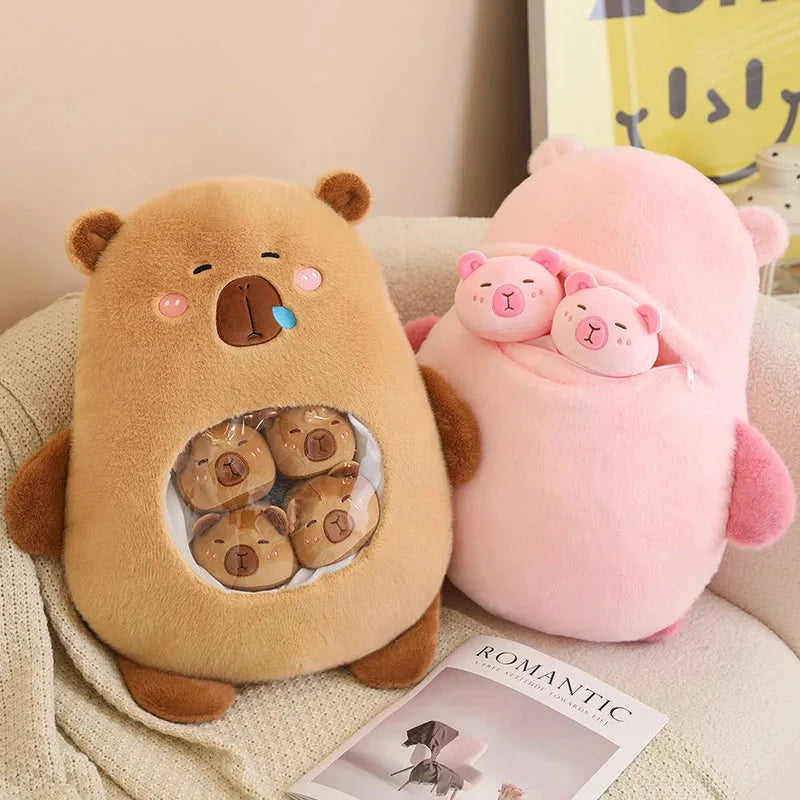 Kawaii Capybara Candy Bag Plushie