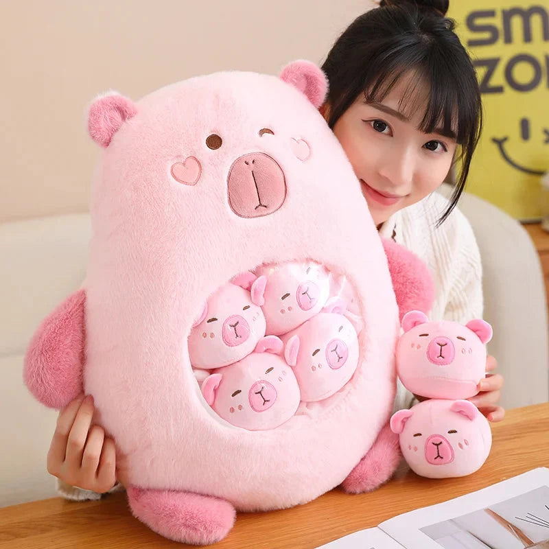 Kawaii Capybara Candy Bag Plushie