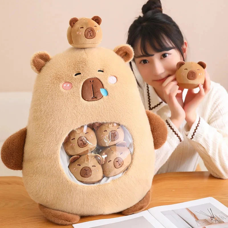Kawaii Capybara Candy Bag Plushie