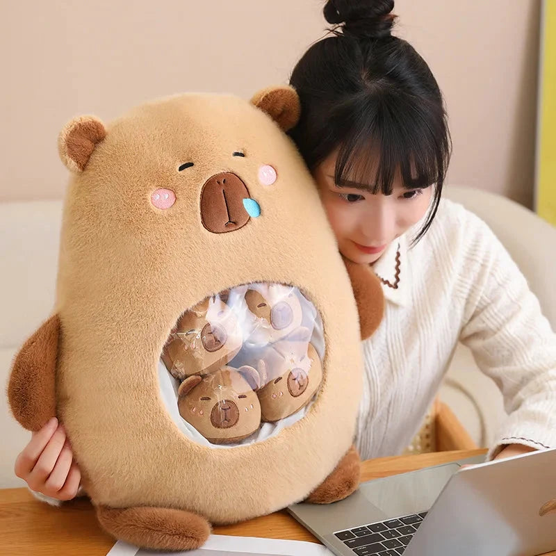 Kawaii Capybara Candy Bag Plushie