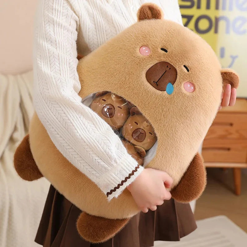 Kawaii Capybara Candy Bag Plushie