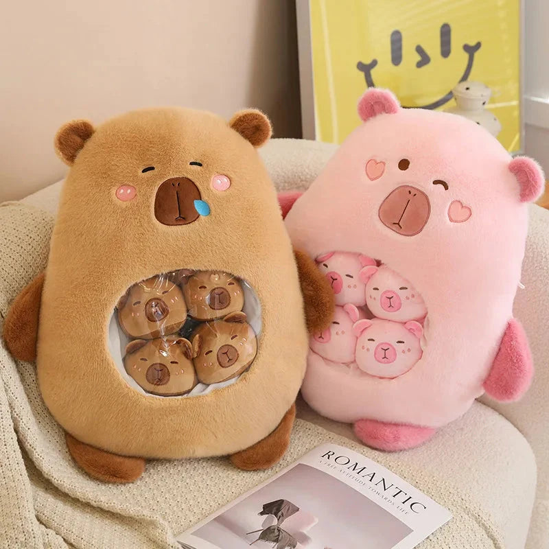 Kawaii Capybara Candy Bag Plushie