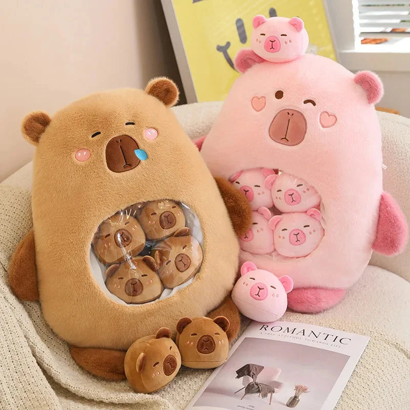 Kawaii Capybara Candy Bag Plushie