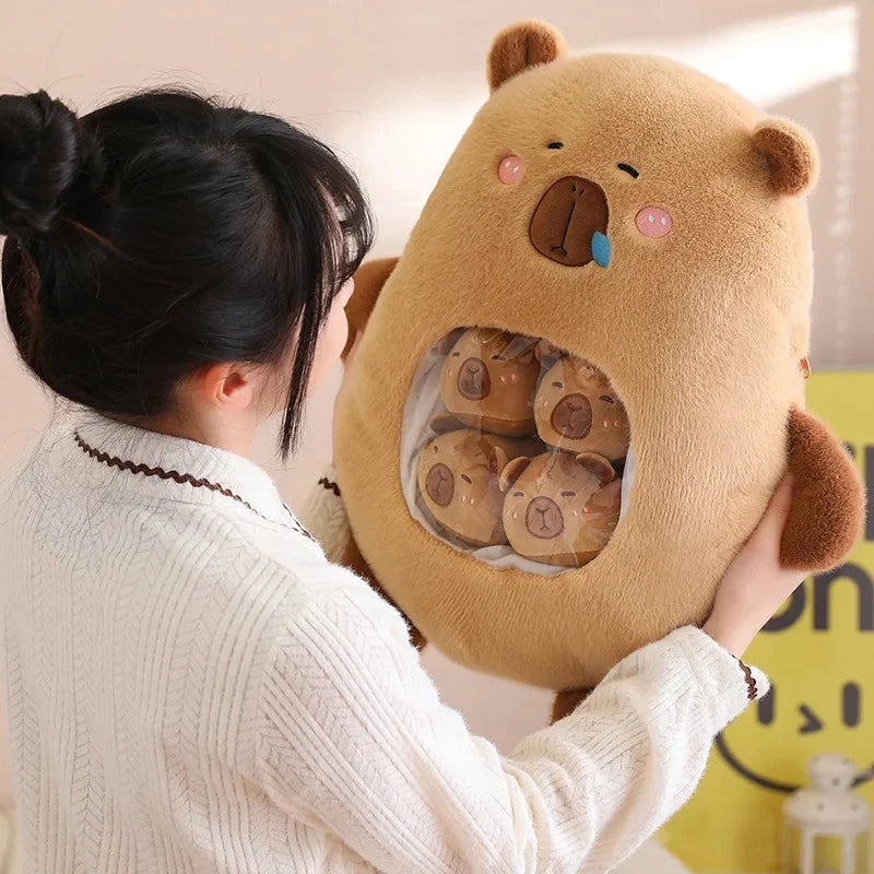 Kawaii Capybara Candy Bag Plushie