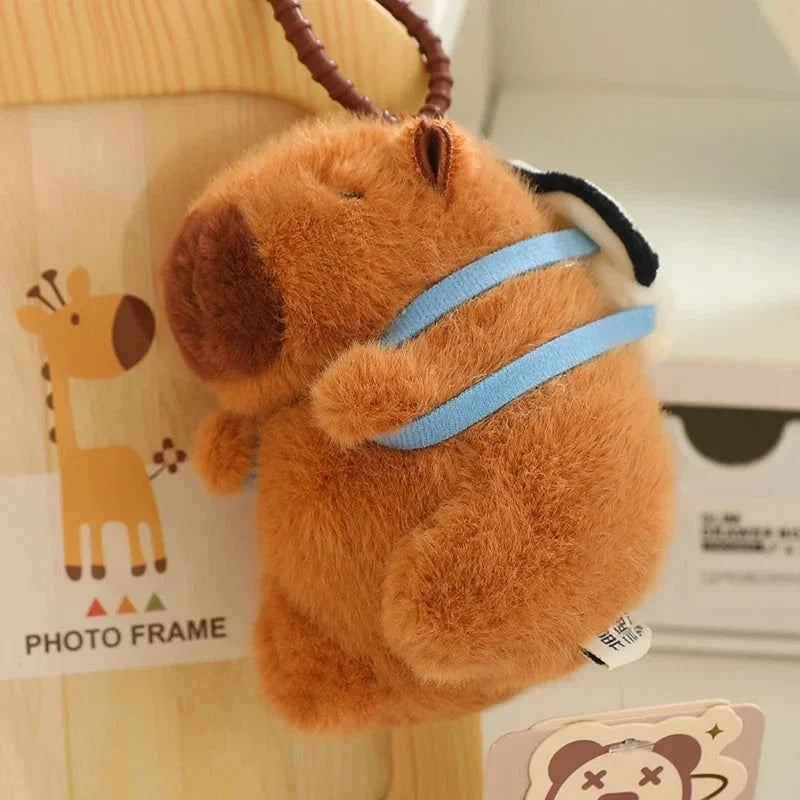 Kawaii Capybara with Backpack Plush Collection