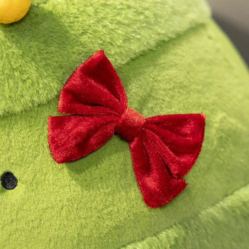 Adorable Kawaii Christmas Tree Wreath Plush Door Decor