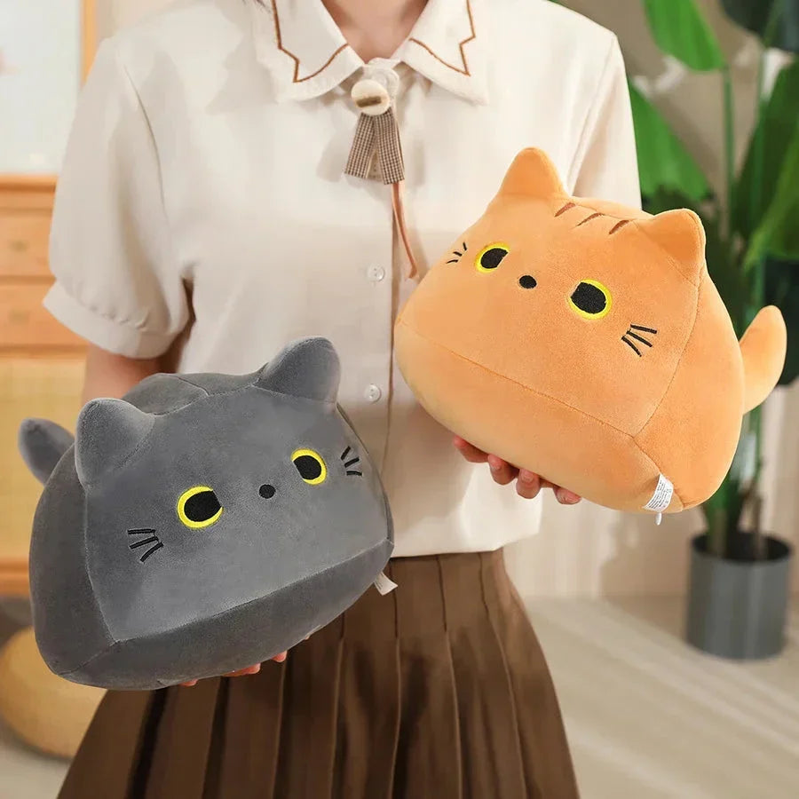 Adorable Chunky Cat Plushies Featuring Cute Kittens
