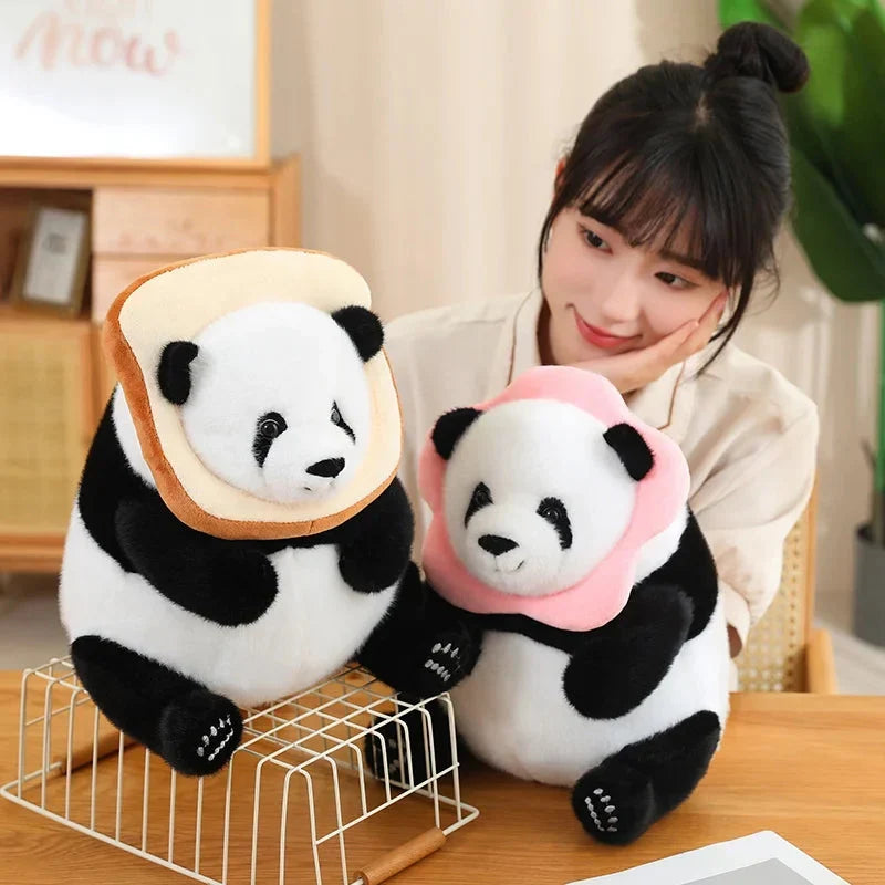 Adorable Chunky Panda Plushie Collection
