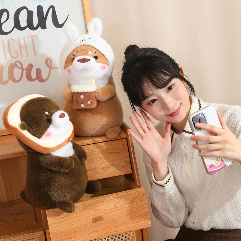 Kawaii Dress-up Otter Plush