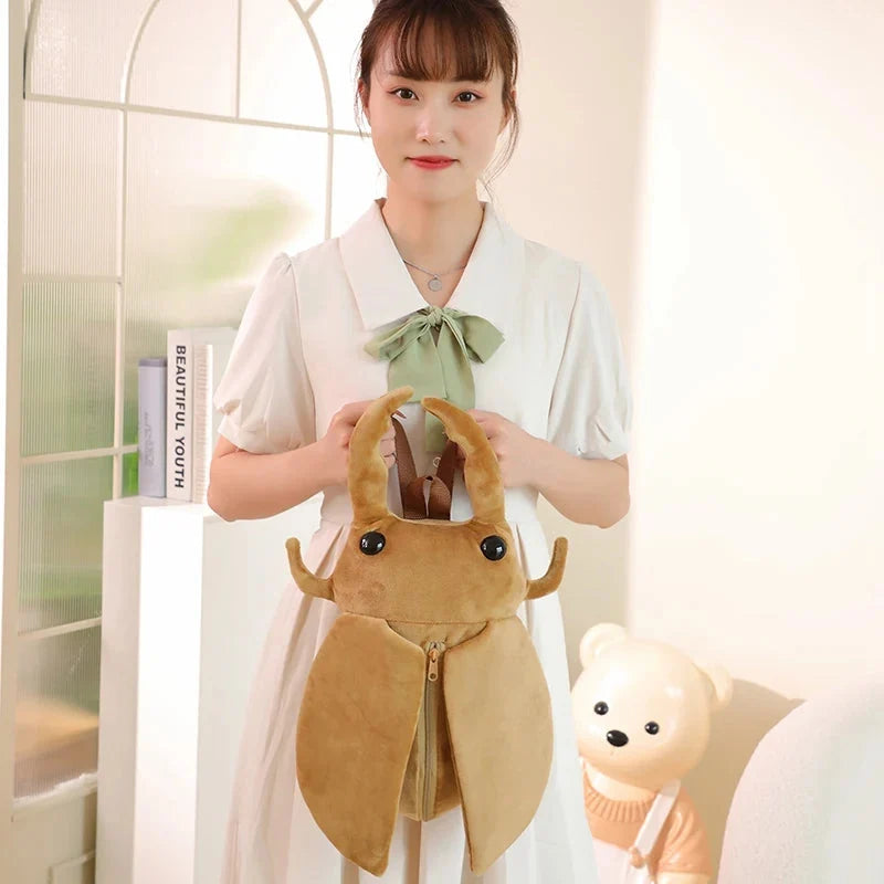 Kawaii Dung Beetles Plush Backpacks
