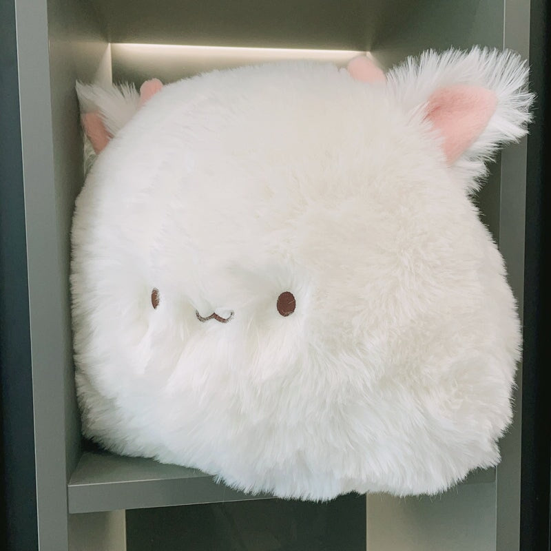 Adorable Fluffy Cat Plush Pillow - Ultimate Comfort Companion!