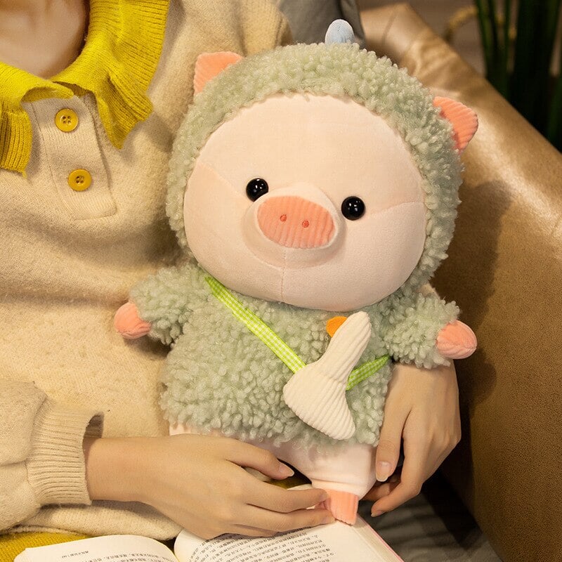 Adorable Fluffy Piggy Plushies for Kawaii Cosplay Fans