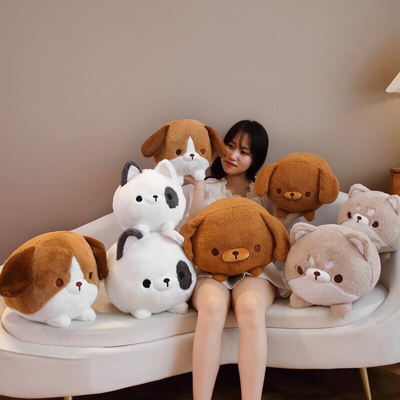Kawaii Fluppy Dog Plushie Collection