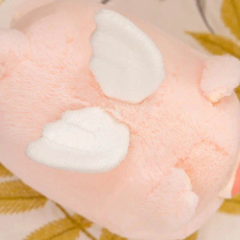 Kawaii Flying Angel Pig Plush