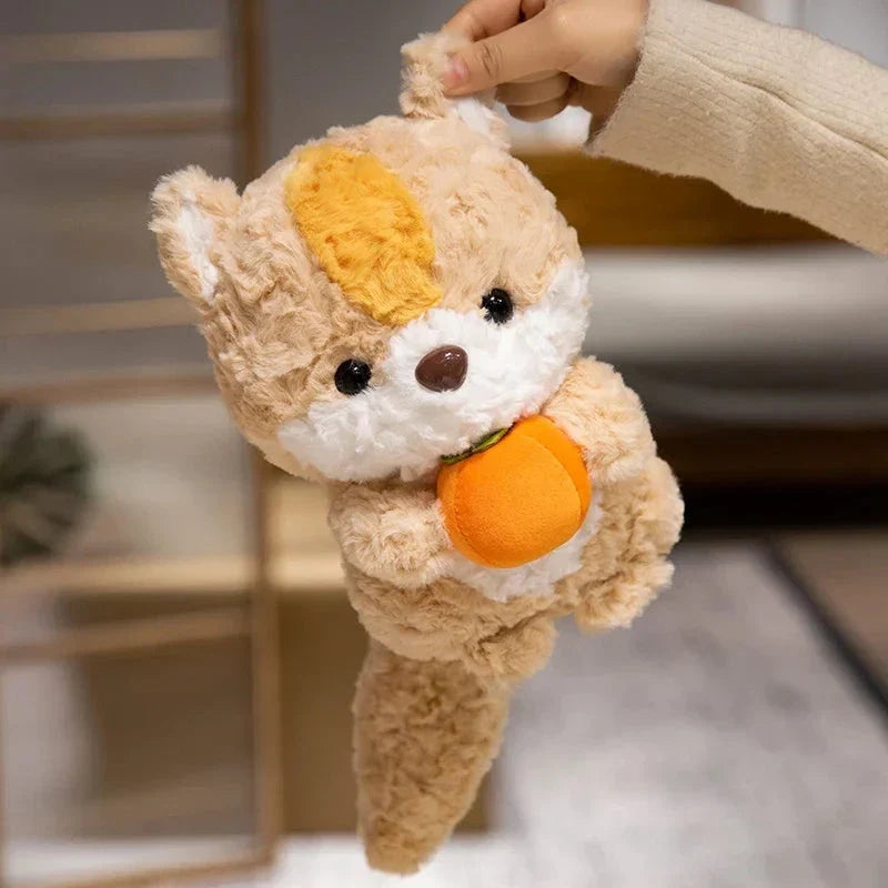 Adorable Kawaii Fox and Squirrel Chibi Plushies for Cuddly Companionship!