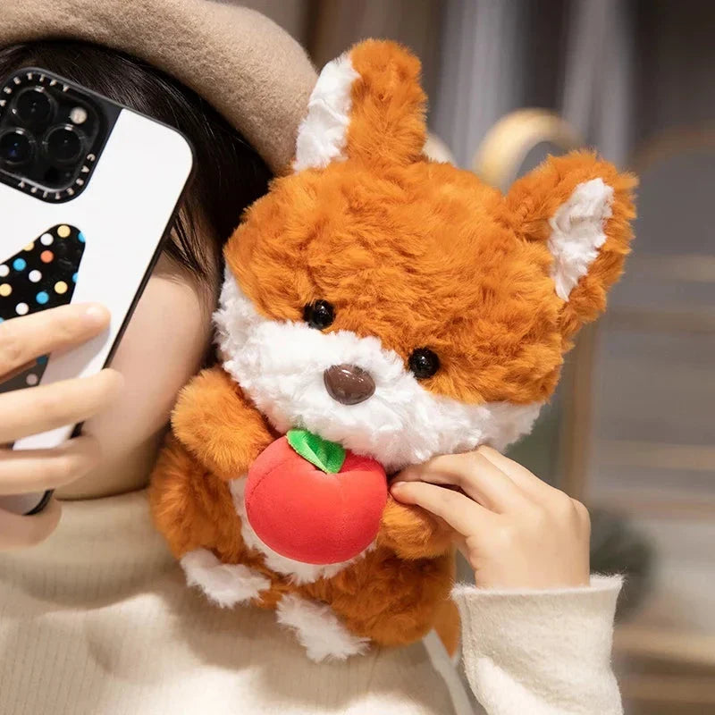 Adorable Kawaii Fox and Squirrel Chibi Plushies for Cuddly Companionship!