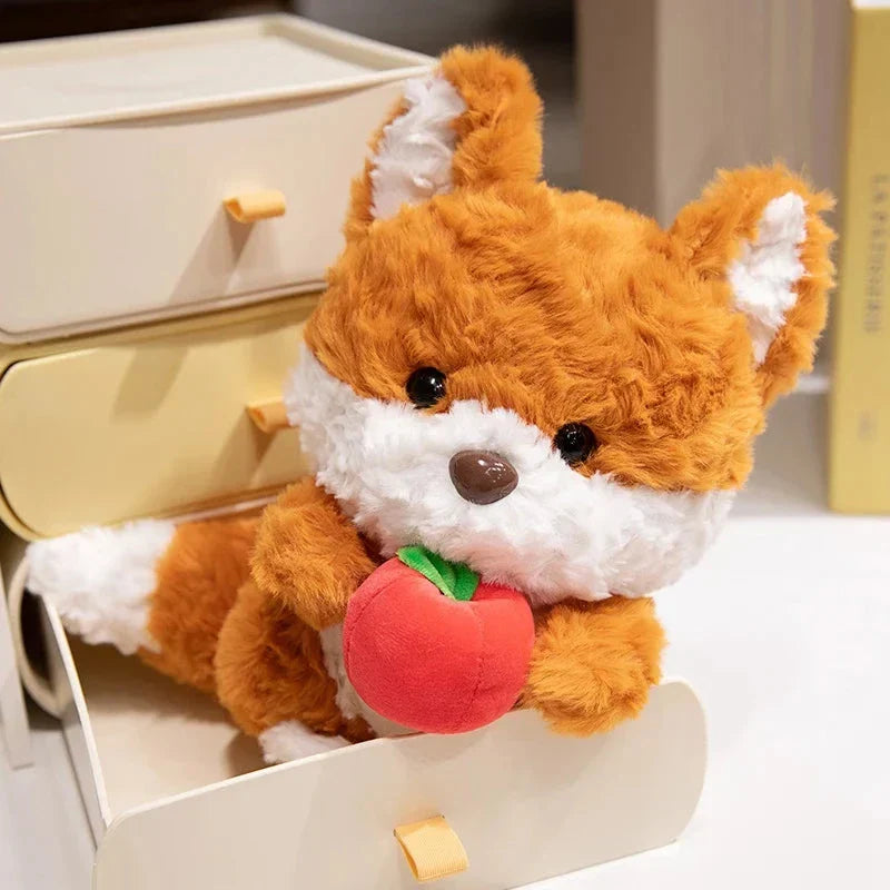 Adorable Kawaii Fox and Squirrel Chibi Plushies for Cuddly Companionship!