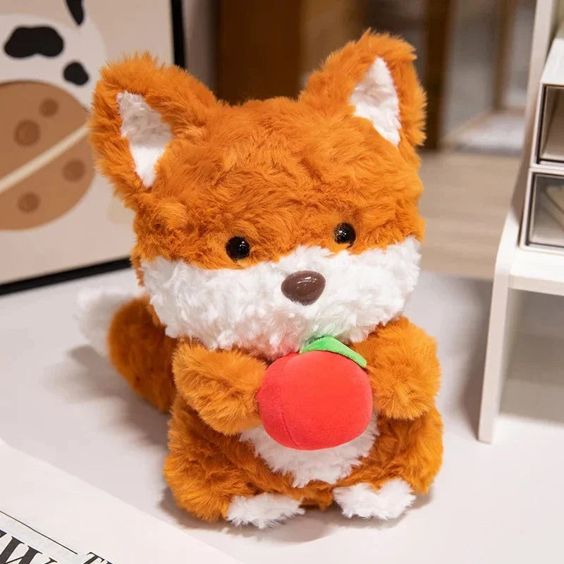Adorable Kawaii Fox and Squirrel Chibi Plushies for Cuddly Companionship!