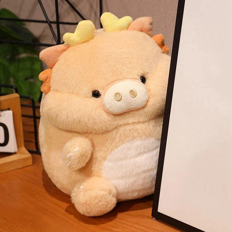 Kawaii Funny Pig Dragon Plush