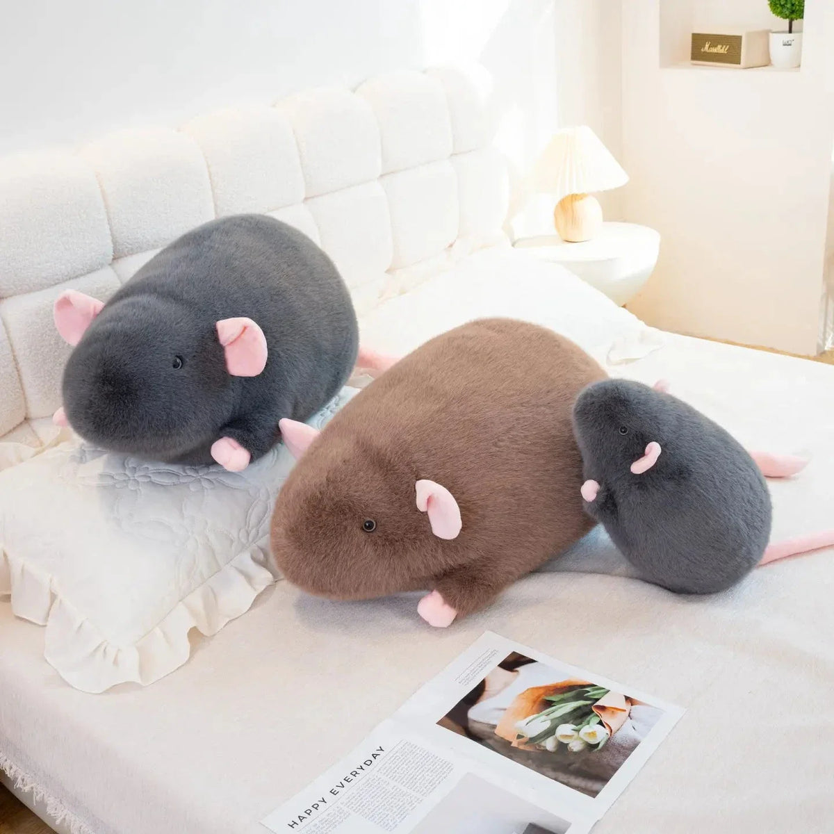 Kawaii Giant Mouse Rat Plushies