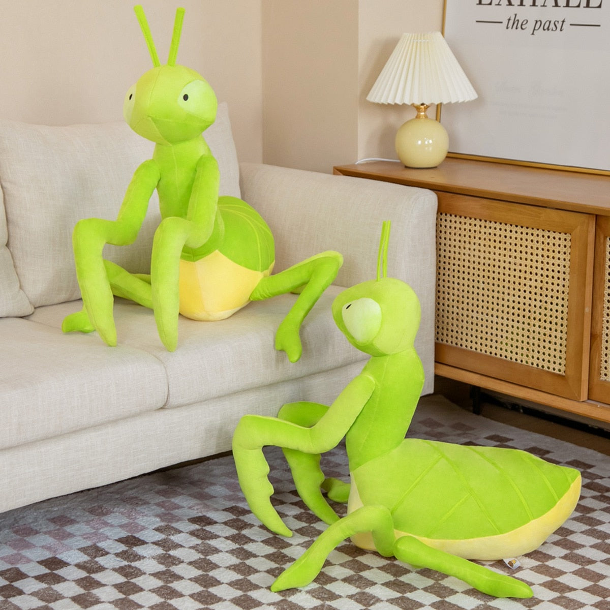 Kawaii Green Praying Mantis Plushie