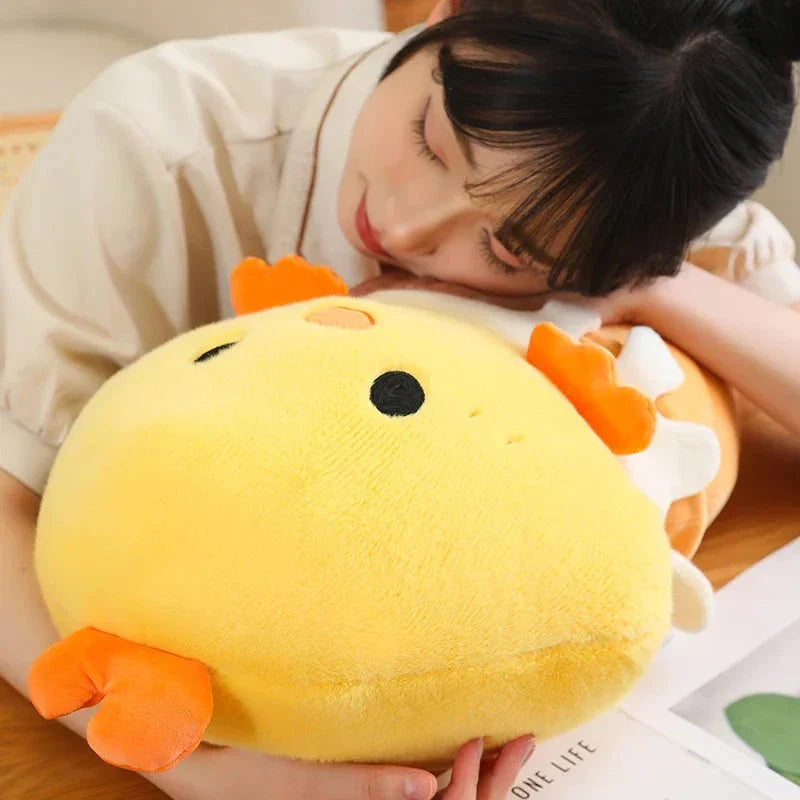 Adorable Kawaii Ice Cream-Inspired Plushie Collection: Pig, Capybara, Chick, and Sheep!