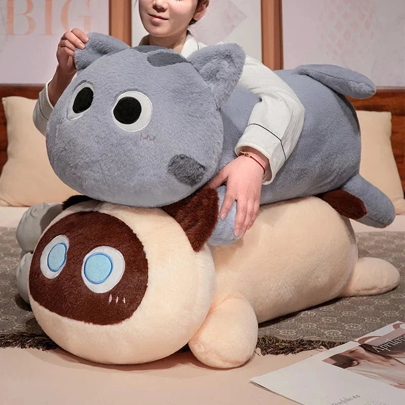 Kawaii Long Snuggly Cat Plushies
