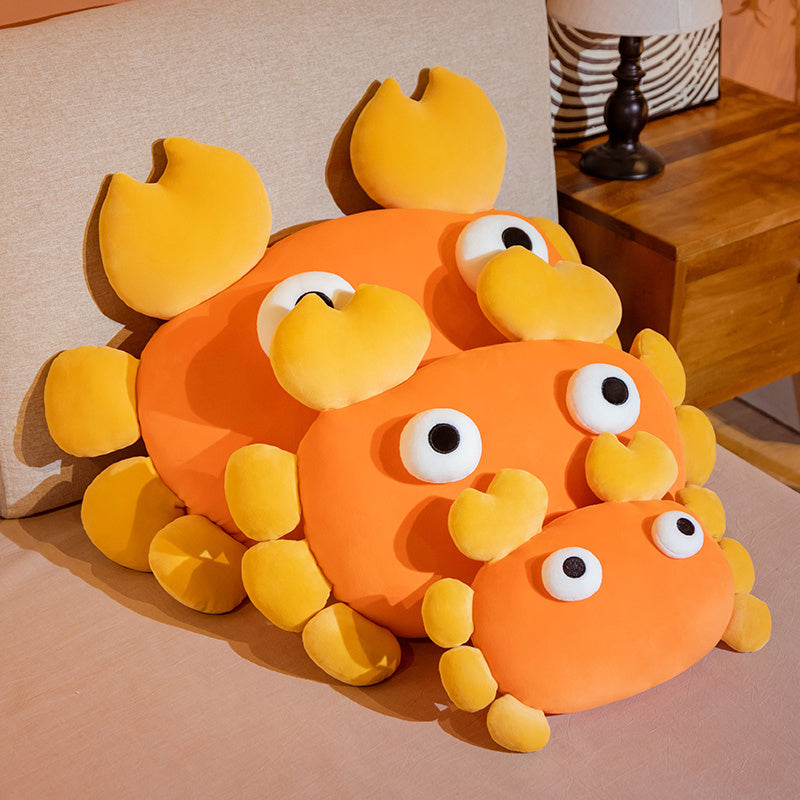 Adorable Orange Crab & Lobster Plush Toy