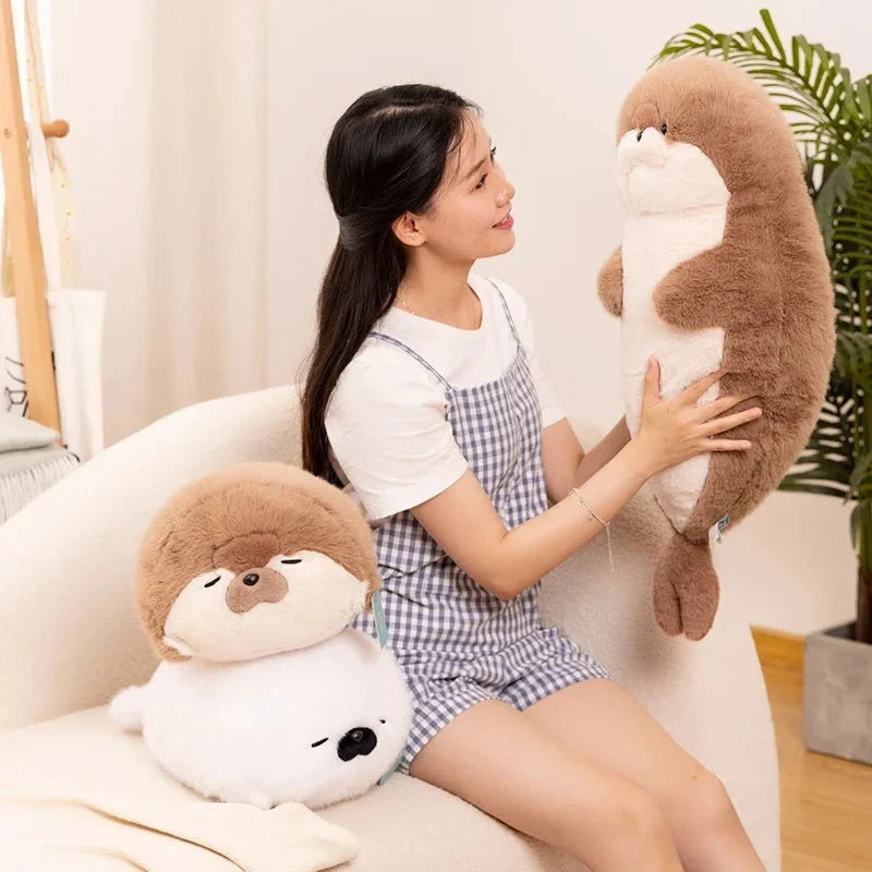 Kawaii Seal Plushie Family