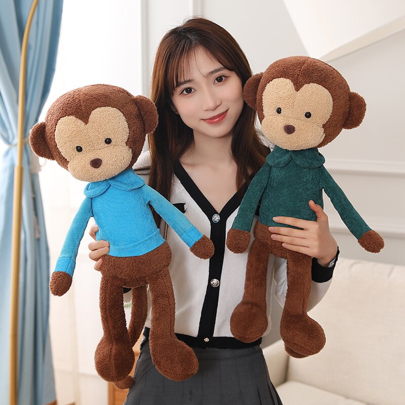 Adorable Koko the Baby Monkey Plush Toys for Cuddly Fun!