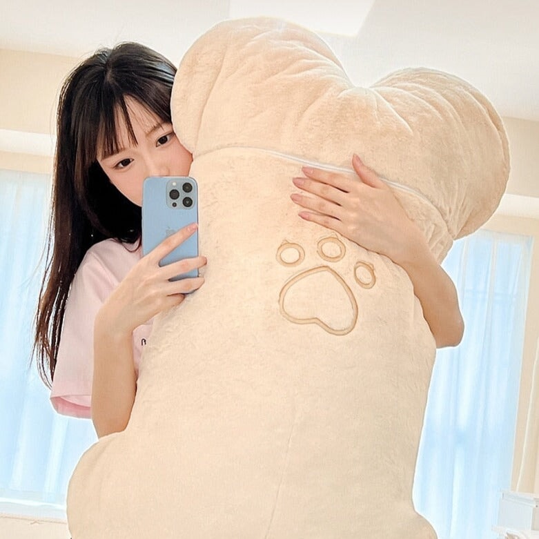 Large Kawaii Taiyaki Bone Carrot Animal Plushie Collection