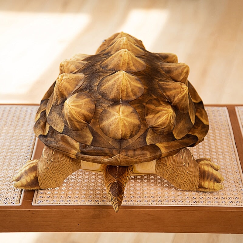 Giant Realistic Snapping Turtle Plush Toy