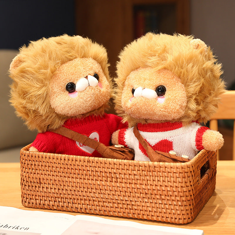 Cuddly Leo the Little Lion Mascot Plushie Collection