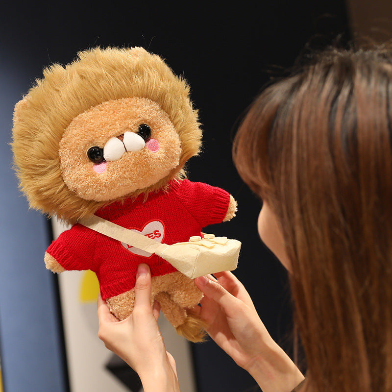 Cuddly Leo the Little Lion Mascot Plushie Collection