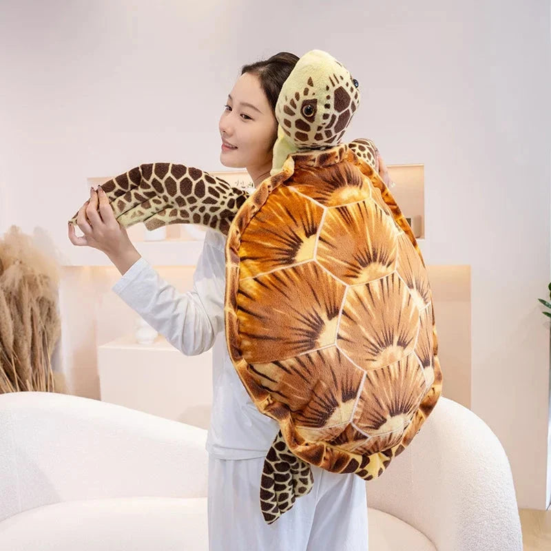 Lifelike Sea Turtle Plushies