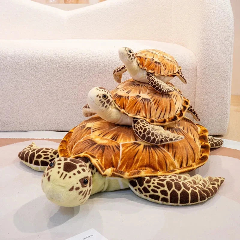 Lifelike Sea Turtle Plushies