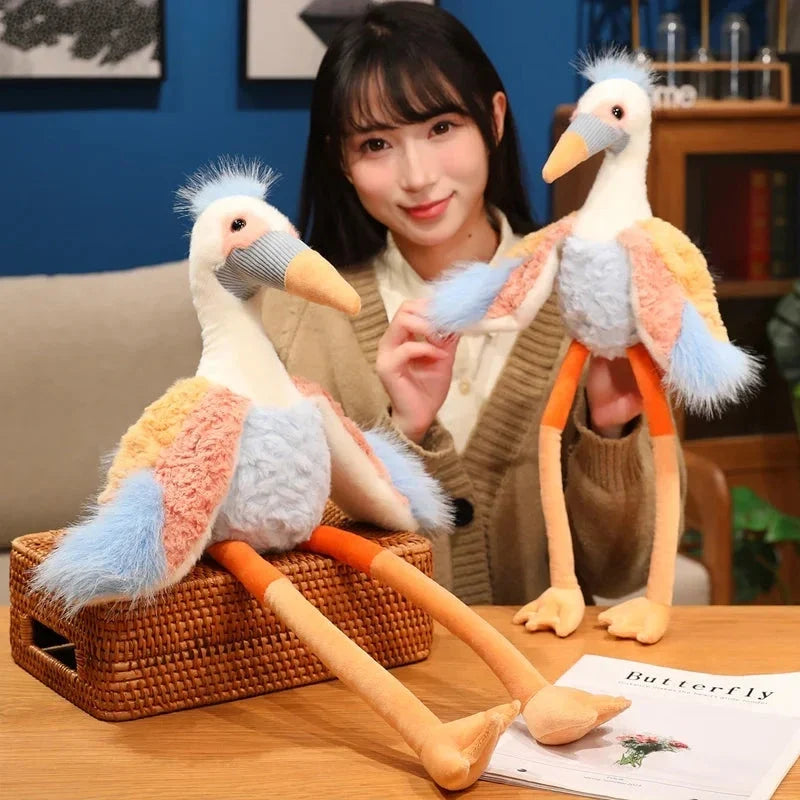 Lila the Long-legged Crane Plush