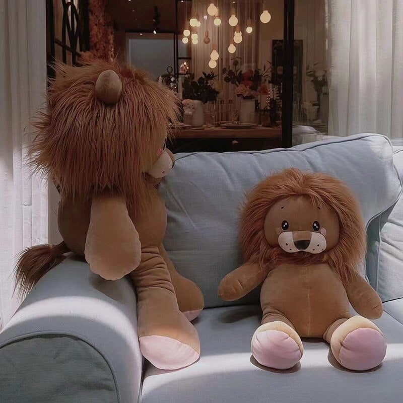 Adorable Plush Wild Lion: Meet Lionel!