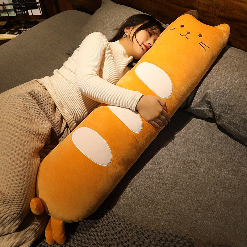 Long Baguette Cute Cat Bread Plushie