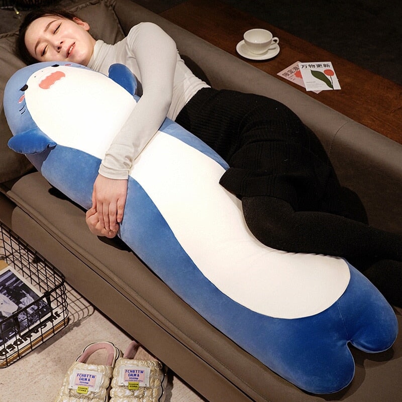 Adorable Long Shark Plushie - Perfect for Cuddles and Surprises! | NEW