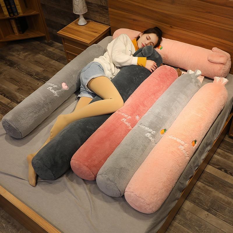 Cozy Long Fluffy Animal Body Pillow Plushies for Ultimate Comfort
